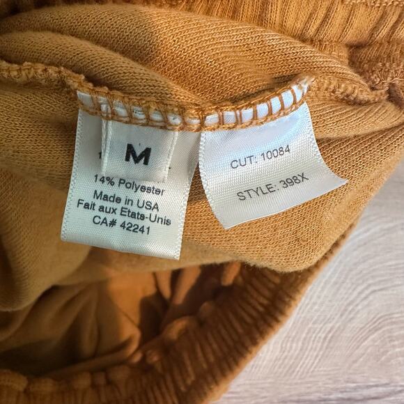 Stark X Velour Jogger Set Warm Goldenrod S/M - Picture 12 of 16